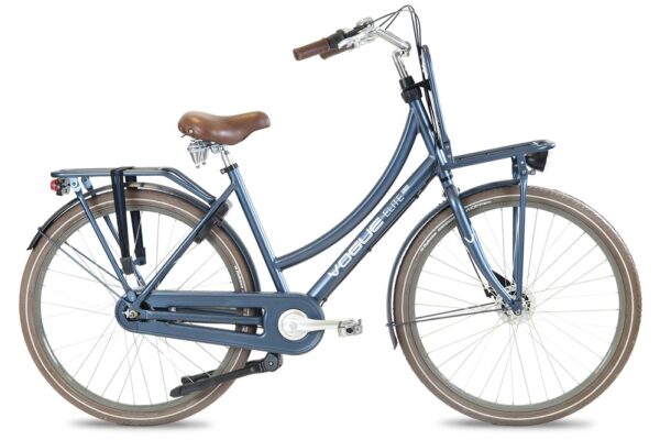 Vogue elite plus dames transportfiets jeans blauw