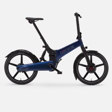 Gocycle G4 Elektrische vouwfiets Alu-Carbon blauw