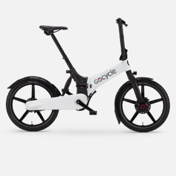 Gocycle G4 Elektrische vouwfiets Alu-Carbon wit