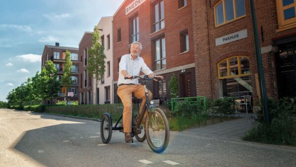 Huka Vasco volwassen driewieler fiets Huka vasco Vooraanzicht driewieler fiets senioren