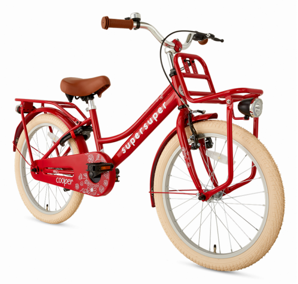 SuperSuper Cooper 20 inch Rood