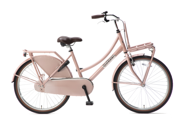 Popal Daily dutch 24 inch zalm roze transportfiets 24 inch meisjesfiets