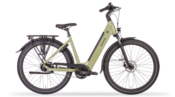 Bimas Etour-5.5-Lady-Silky-Champagne-Shadow-M420 Dames E-bike Silky Champagne