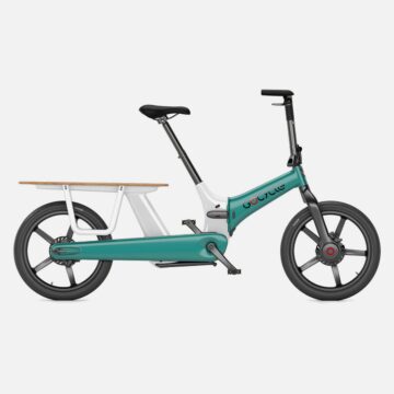 Gocycle CX+Green-White Family Cargo Elektrische vouwfiets