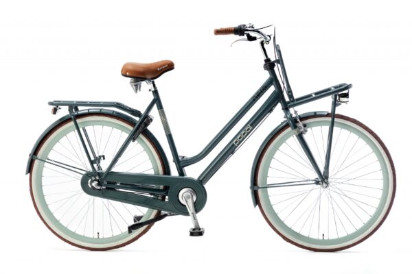 Popal nera N3 dames transportfiets 28 inch Naafdynamo Forrest Green