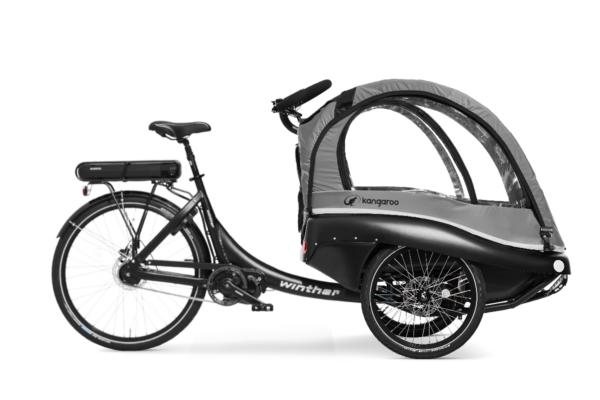 Winther_Bikes_Cargo_E-cargo_Luxe_Black_grey_Shimano_STePS_Rside