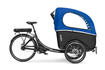 Winther_Bikes_cargo_E-cargo_Cargoo_Black_Blue_Shimano_STePS_Rside