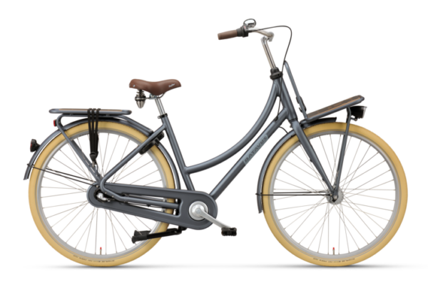 Batavus packd 3 dames transportfiets 28inch Jeans blue mat