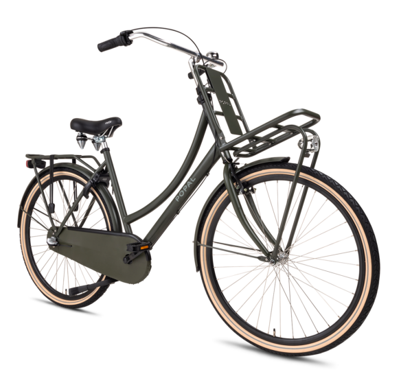 Popal Transportfiets Daily Dutch Basic+ N3 28 Transportfiets dames 2023 Army S0401_ArmyGreen_1_1939_1920x1920