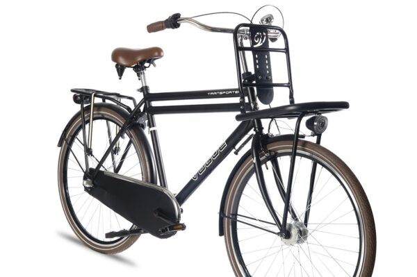 Vogue transporter heren transportfiets mat zwart