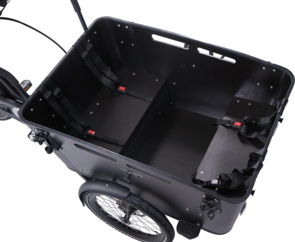 Elektrische bakfiets Vogue Carry 3 zwart zwart 4