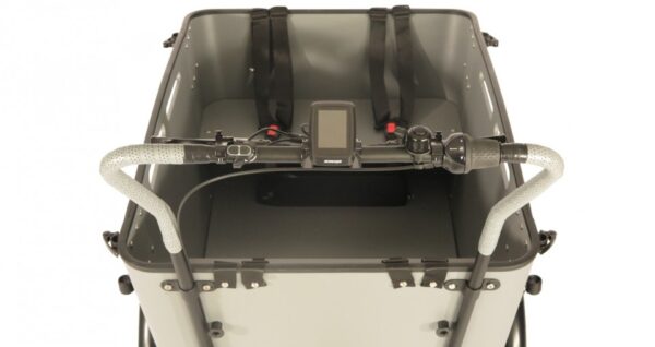 Vogue Carry 3 2024 Elektrische bakfiets binnenkant bak