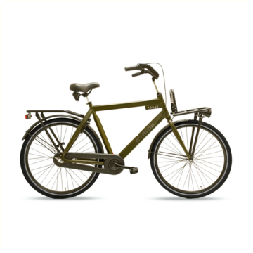 Avalon Style herenfiets transportfiets RN3 leger Groen vierkant frame